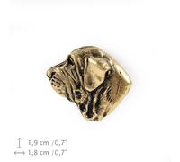 Tapiro Mastiff Testa, Spilletta Art Dog, Edizione Limitata