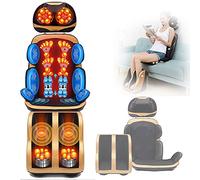 Tapis de Massage électrique avec 16 têtes de pétrissage - Masseur multifonctionnel pour Tout Le Corps pour Les épaules, Le Cou, Les Jambes, la Taille et Le Dos - Coussin de Chaise