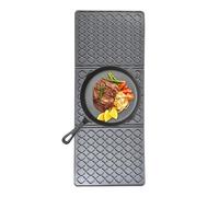 Tapis De Séchage De Vaisselle De Comptoir, Tapis D'égouttage De Vaisselle Pour Comptoir - Tapis De Séchage Pour Vaisselle De Cuisine En Silicone À Trois Volets | Tapis De Table Résistant À La Chaleur,