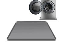 Tapis en silicone pour petit réfrigérateur - Tapis antidérapant et anti-fuites, protection anti-fuites réutilisable avec rebord surélevé, pour dessous d'appareils, comptoir de cuisine, salon et chambr