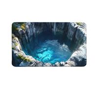 Tapis Illusion d'Optique 3D - Velours 40x60cm 50x80cm | Tapiis piège Illusion avec tapiss sol antidérapant et absorbant, tapisy jeu pour animaux de compagnie | Entrée, Cucina, Sala de bai