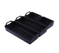 Tapis in silicone pour friteuse à air, 4 plaques de cuisson | Revêtement antiadhésif et réutilisable, idéal pour cuire cuisses de poulet, légumes, pâtisseries, hot-dogs et gâteaux, compatible avec tou