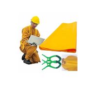Tapis Isolé À Haute Tension Léger Tapis De Sécurité Non Conducteur Ignifuge Pour La Maintenance D'électricité Et La Protection Des Équipements De Sous-station(10kv,100x200cm(39.4x78.7in))
