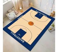 Tapis Ronds de Noël Lavable en Machine Antidérapant Doux à Motif Flocon de Neige pour Salon, Chambre, Salle à Manger, Salle de Classe, Bureau & Chambre d'Enfants (Style 2,80x120cm)