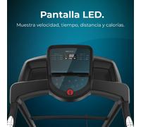 Cecotec Tapis Roulant Pieghevole DrumFit WayHome 1500 Sprint. 900 W, Da 1 a 15 Km/h, 12 Programmi, Pannello di Controllo LCD, Superficie di Corsa 120x40cm, Inclinazione Manuale, Bluetooth