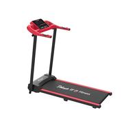 Tapis roulant elettrico pieghevole per casa, motore 1000 W silenzioso, display LED, velocità 1-12 km, con portabottiglie e supporto per tablet