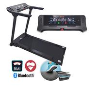 TAPIS ROULANT ELETTRICO PIEGHEVOLE PROFESSIONALE CARDIO BMI BLUETOOTH 12 PROGRAM