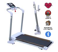 TAPIS ROULANT ELETTRICO PIEGHEVOLE RICHIUDIBILE CARDIO BLUETOOTH MAX 10KM/H 745W