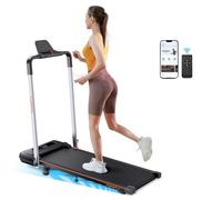 Tapis Roulant Elettrico Pieghevole Sottile e Leggero con Inclinazione Regolabile, Salvaspazio, Velocità 12 km/h, Schermo LED, Motore 2.5HP Silenzioso per Casa e Ufficio, Ideale come Regalo