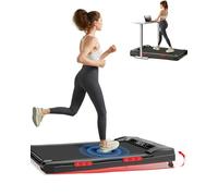 Tapis roulant inclinabile con pendenza regolabile a 2 livelli e tripla ginocchiera, Walking Pad da 2,5HP con telecomando magnetico, carico massimo 136KG