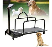 Tapis roulant per cani per esercizi al chiuso, attrezzatura per allenamento a velocità regolabile con display LCD per cani di piccola e media taglia