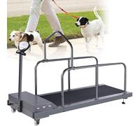Tapis roulant per cani per esercizi indoor, pendenza regolabile e schermo di visualizzazione, supporta fino a 99,8 kg per cani di taglia grande e media