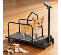 Tapis roulant per cani per fitness, macchina per esercizi di velocità regolabile con display a LED, dispositivo di addestramento per cani di piccola taglia, carico massimo 80 kg, perfetto per esercizi