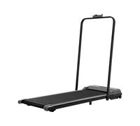 Tapis roulant pieghevole 2 in 1, con display LED da 1 a 6 km/h, per casa, ufficio, appartamento, monolocale, facile da spostare, per la casa, l'ufficio, portata fino a 100 kg