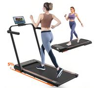 Tapis roulant pieghevole Gunji 12 km/h Cyclette LCD a impulsi per walkpad domestico 150 kg telecomando e controllo app 2,5 HP tapis roulant con display LCD [TAPIS ROULANT DA CASA CON INCLINAZIONE]Risp