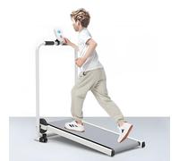 Tapis roulant pieghevole per bambini, tapis roulant semovente per palestra indoor, tapis roulant per bambini con display, piccolo attrezzo per esercizi per bambini da 3 a 15 anni,Grigio