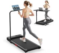 Tapis Roulant Pieghevole Walking Pad - Tapirulan da Casa Salvaspazio Elettrico Magnetico Slim Treadmill for Home Use e Ufficio Motore Treadmills 6 km/h Tapiroulant Macchina Tapilurans