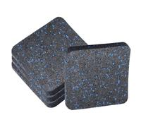 Tapis roulant - protezione del pavimento di riduzione del rumore in gomma | MATTO CONCROTTATO DI SICUREZZA PER IL FITNESS | Matt di fitness mobile Matt per casa interna, esterna, yoga