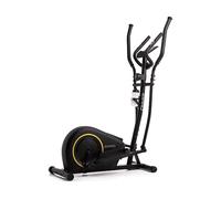 ZIPRO Cyclette Ellittica BURN GOLD, cyclette cross-trainer, con monitor LCD, resistenza magnetica regolabile, Sensore di pulsazioni, 120kg, Nero