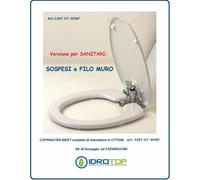 Tapis WC bidet 520T pour WC suspendu et à ras du mur - avec mélangeur