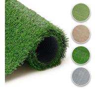 TAPISO Canyoo Erba Sintetica Verde 30 mm per Esterno da Giardino Terazza Balcone Giardino d'inverno Prato Sintetico Resistente UV Tappeto Erba Finta al Metro Rotolo 133 x 200 cm