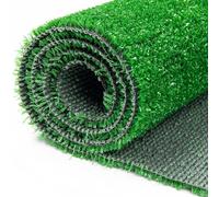 TAPISO Fanyo Erba Sintetica Per Esterno 10 mm Al Rotolo Prato Verde Tagliabile Drenante Per Terrazzo, Giardino, Balcone, Giardino d'Inverno 200 x 350 cm