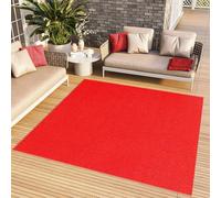 TAPISO Mono Qquadrat - Tappeto a Pelo Corto, per Interni ed Esterni, Resistente ai Raggi UV, Tinta Unita, per Soggiorno, Camera da Letto, cameretta dei Bambini, Moderno, Certificato Öko-Tex 160 x 160