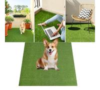 TAPISO Natural Erba Sintetica per Esterno da Giardino Drenante 6 mm Prato Sintetico da Esterno Resistente Uv Tappeto Erba Finta per Esterno Rotolo Verde 100 x 500 cm