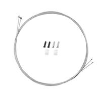 TAPKUA Cavi Cambio Bici Universali 2 Pezzi da 2500 mm per Mountain Bike da Corsa con Tappi Terminali/O-Ring