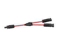 TAPMING 4 connettori a Y per modulo solare da 30 cm con 1 chiave connettore φ4 mm livello di sicurezza 2a classe connettore fotovoltaico