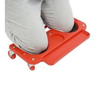 TAPMING Ginocchiere rotanti per ruote, ginocchiere rotanti,ginocchiera con 5 scooter, carico massimo 100 kg, per cantiere, riparazione e manutenzione auto, manutenzione stradale