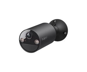 Tapo by TP-Link C403 - Telecamera di sicurezza wireless per esterni, 1080P, durata della batteria fino a 180 giorni, rilevamento persone libere, archiviazione SD/cloud, visione notturna a colori