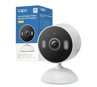 Tapo C113 Telecamera WiFi Esterno 2K 3MP, IP65, Visione Notturna a Colori con Spotlight, Rilevamento Smart AI, Audio Bidirezionale, Allarme Sonoro e Luminoso, Compatibile con Alexa