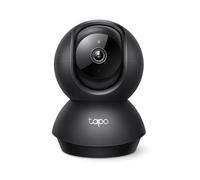 Tapo C201 Pan/Tilt Telecamera di sicurezza per interni, telecamera WiFi, senza canone mensile, rilevamento AI, telecamera per cani, monitor per bambini, 1080p Full HD, visione a 360°, visione notturna