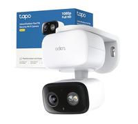 Tapo C206 Telecamera Wi-Fi Esterno FHD, 360° Visuale, IP65, Visione Notturna a Colori con Spotlight, Rilevamento Smart AI, Audio Bidirezionale, Allarme Sonoro e Luminoso, Montaggio su Tavolo e Parete