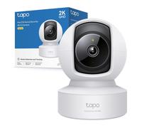 Tapo C222 Telecamera WiFi Interno 2K 4MP QHD, Videocamera Sorveglianza, 360° Vis