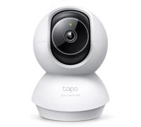 Tapo C230 Smart Pan/Tilt AI Home Security Telecamera Wi-Fi 3K 5MP 1620p, Audio bidirezionale, Controllo vocale, Visione notturna, Rilevamento pianto bambino, Motion Tracking, Rilevamento Intelligente