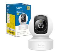 Tapo C232 3K 5MP Telecamera Wi-Fi Interno, Porta Ethernet, Visione Notturna Avanzata, Notifiche AI Persone/Animali Domestici/Veicoli/Bimbi, Allarme acustico e luminoso, Compatibile con Google e Alexa