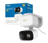 Tapo C236 Telecamera WiFi Esterno/Interno 3K 5MP, Pan/Tilt, Visione Notturna a Colori, Notifiche AI Persone/Animali Domestici/Veicoli/Bimbi, Tracciamento Smart, IP65, Multi-Installzioni, Audio a 2 Vie