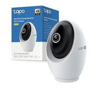 Tapo C260 4K 8MP Telecamera WiFi Interno, Rilevazione e Notifiche Smart AI, Riconoscimento Facciale, Visione Notturna Migliorata, Compatibile con Alexa, Modalità Avanzata di Privacy, Block Zones