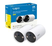 Tapo C410 Telecamera Wi-Fi Esterno a Batteria 2K 3MP, Visione Notturna a Colori, 2pz