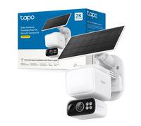 Tapo C615F KIT Telecamera WiFi Esterno 2K 3MP con Pannello Solare, 360° PTZ