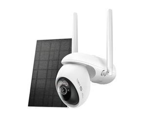 Tapo C665G KIT 4K 8MP Telecamera da Esterno 4G LTE Pannello Solare 360° PTZ | Per Aree senza WiFi né Corrente, AI Persone/Animali/Veicoli, WiFi 2.4GHz/5GHz, Batteria 270 Giorni, Registrazione 24/7