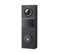 Tapo D205 2K 3MP Batteria Campanello Telecamera Wireless, Nessun canone mensile, FOV 160 ° Ultra-Wide,Video Campanello Wireless,2 Way Audio, TP-Link AI Detection,180 Giorni Batteria,IP54,Controllo APP