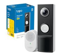 Tapo D235 Videocitofono 2K 5MP, Visione Notturna a Colori, Campo Visivo 180°, Rilevamento Intelligente, Audio Bidirezionale, Comunicazione Diretta da APP, Alta Durata della Batteria, Antifurto