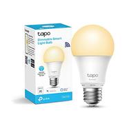 Tapo L510E Lampadina Smart WiFi E27 Luce Calda 806lm 9W Alexa Google | Per Soggiorno e Camera, Luce Calda 2700K, Dimmerabile 1%-100%, Controllo da App, Programmazione Oraria, Senza Hub