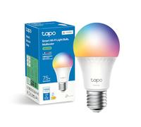 Tapo L535E Matter Lampadina WiFi Intelligente LED Smart Multicolore, E27 Lampadina Compatibile con Alexa e Google Home, 1055 lm, 75W, Monitoraggio Energetico, Controllo Remoto Tramite APP