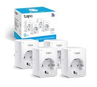 Tapo P100 Presa Intelligente WiFi Smart Plug, Compatibile con Alexa e Google Home, Controllo Remoto tramite APP Tapo, 10A, 2300W, confezione da 4 pezzi