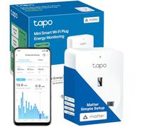 Tapo P110M Mini Smart Wi-Fi Plug, Monitoraggio Energetico, Certificato Materia