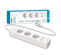Tapo P300 Ciabatta MultiPresa WiFi Intelligente,Controlla Separatamente 3 Prese, Ricarica Rapida USB da 18 W, Compatibile con Alexa e Google Home, Controllo Remoto Tramite APP Tapo